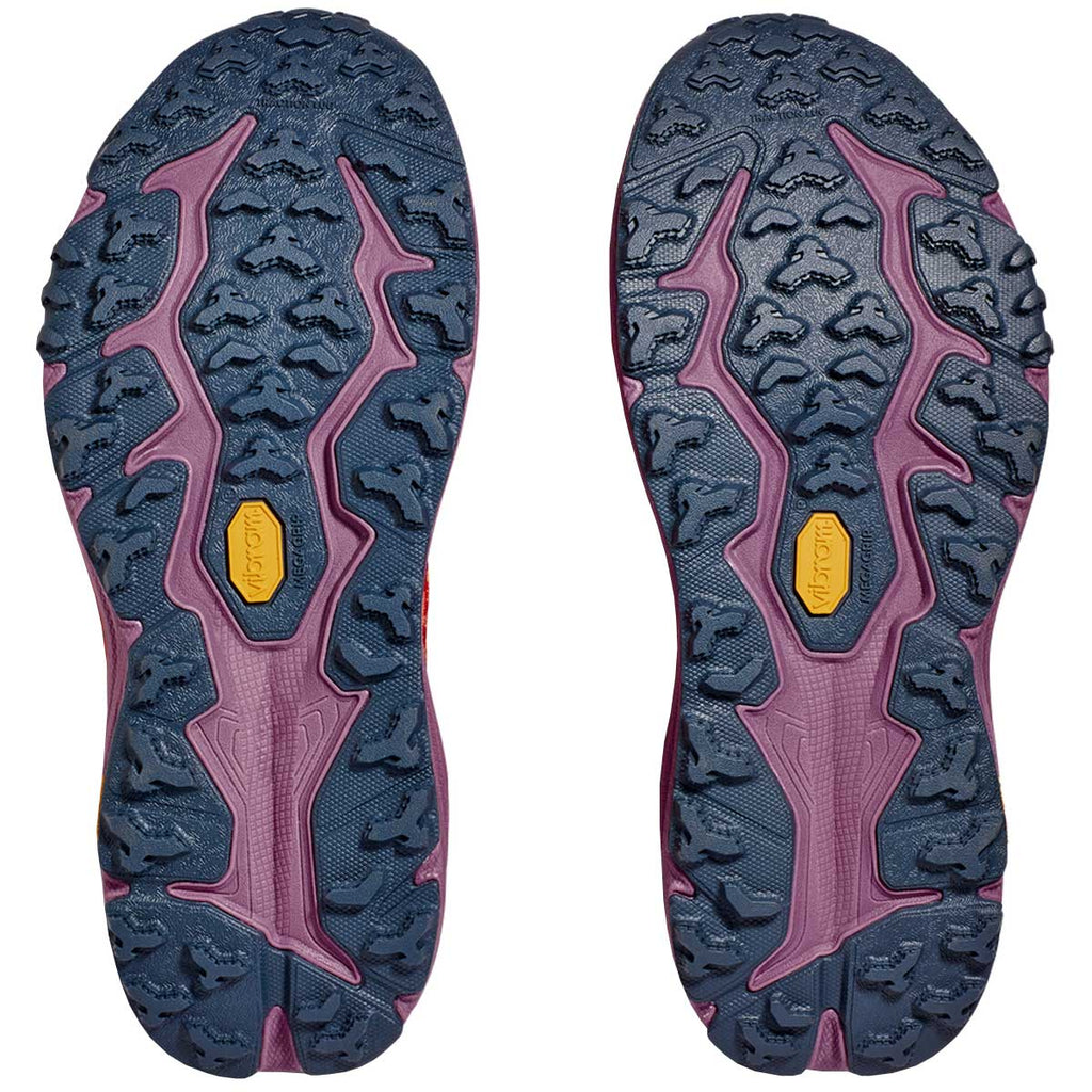 Tenis Hoka Trail Running SPEEDGOAT 6 Naranja Mujer