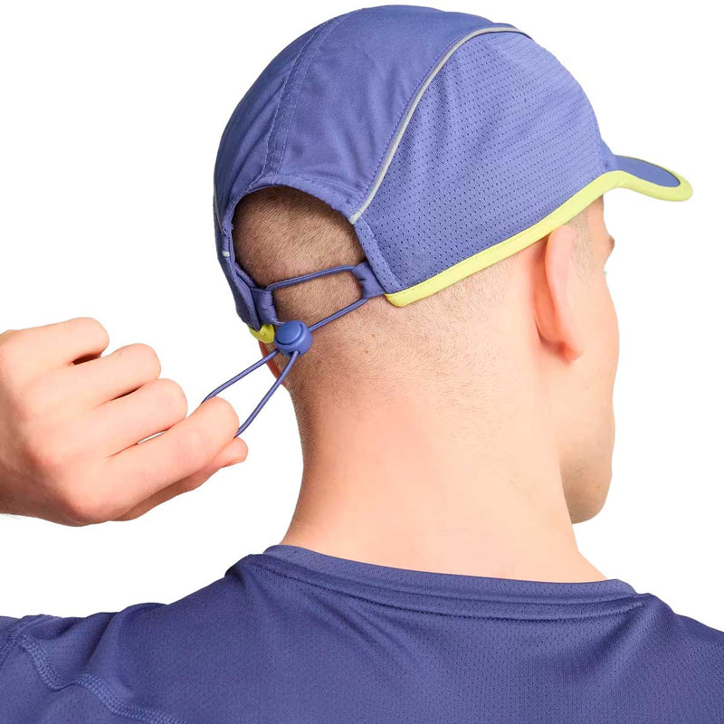 Gorra Deportiva Puma Runner Short Visor 5 Panel Cap Azul Unisex