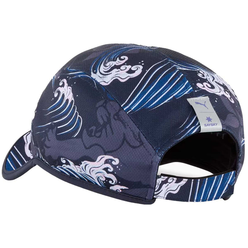 Gorra Deportiva PUMA X SAYSKY Running 5 Panel Azul Unisex