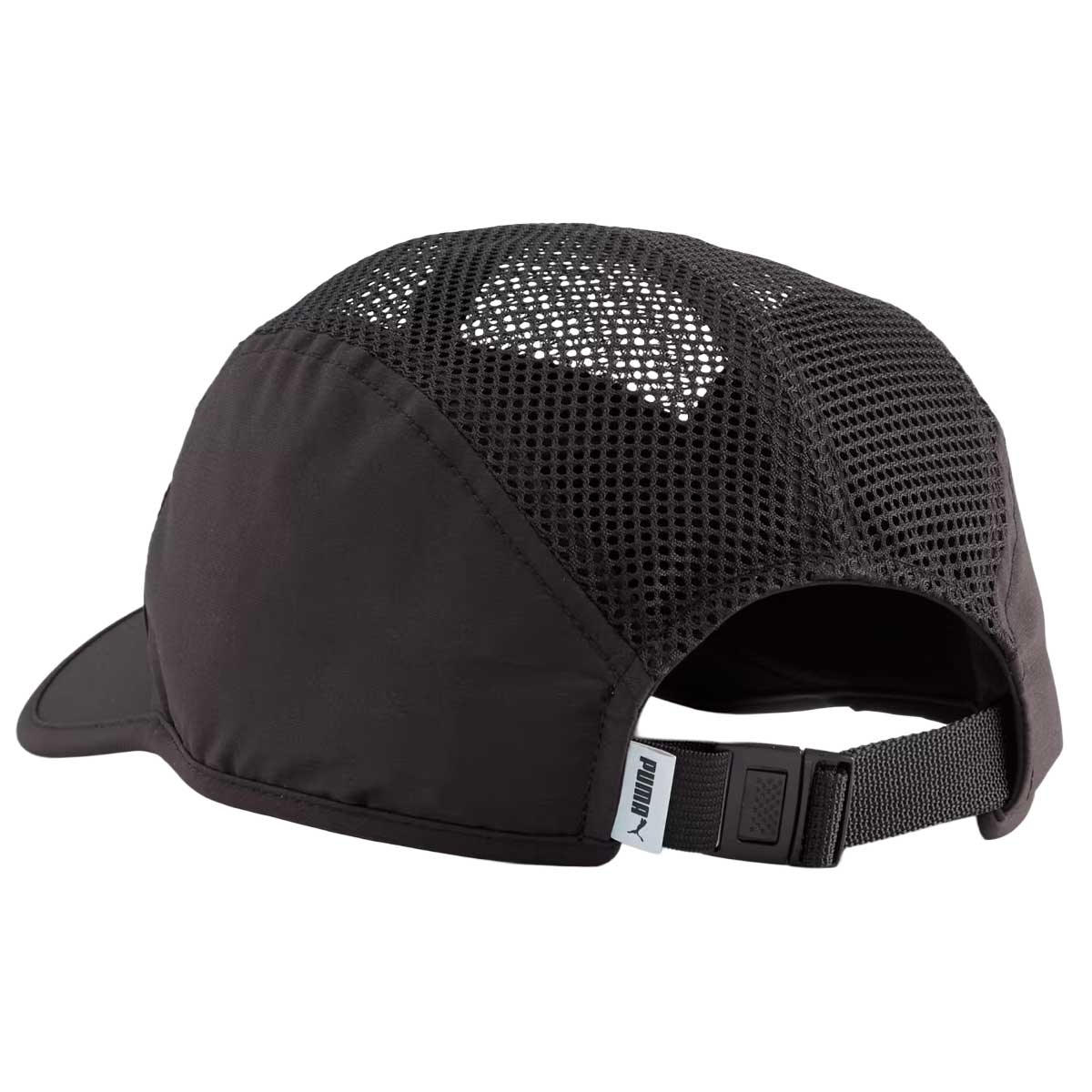 Gorra Deportiva Puma Running Mesh 5 Panel Negro Unisex