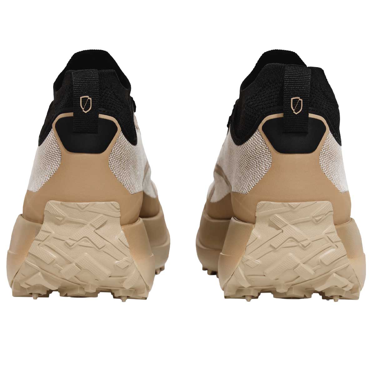 Tenis Norda 055 Trail Running Beige Negro Mujer