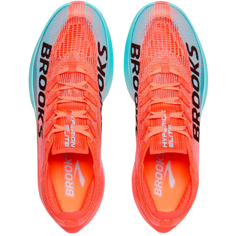 Tenis Brooks Running HYPERION ELITE 5 Naranja Unisex