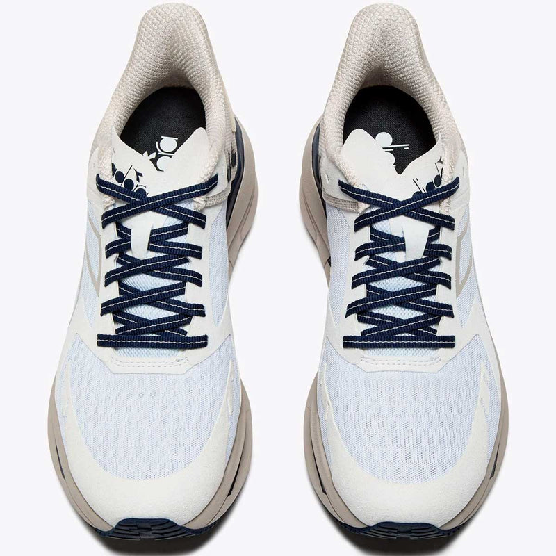 Tenis Running Diadora CELLULA Blanco Beige Mujer