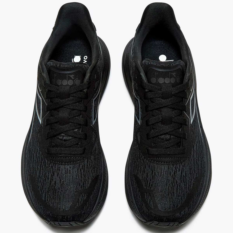 Tenis Running Diadora NUCLEO 2 Todo Negro Hombre