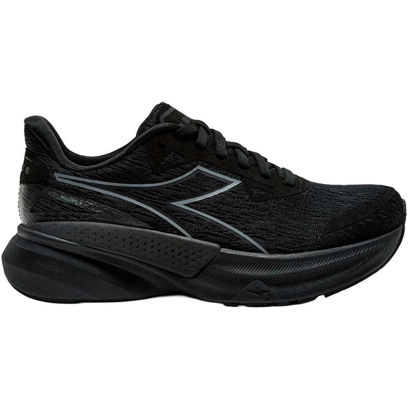 Tenis Running Diadora NUCLEO 2 Todo Negro Mujer