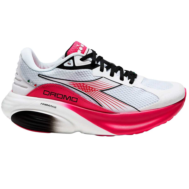 Tenis Running Diadora Atomo Star Dromo Blanco Rosa Mujer