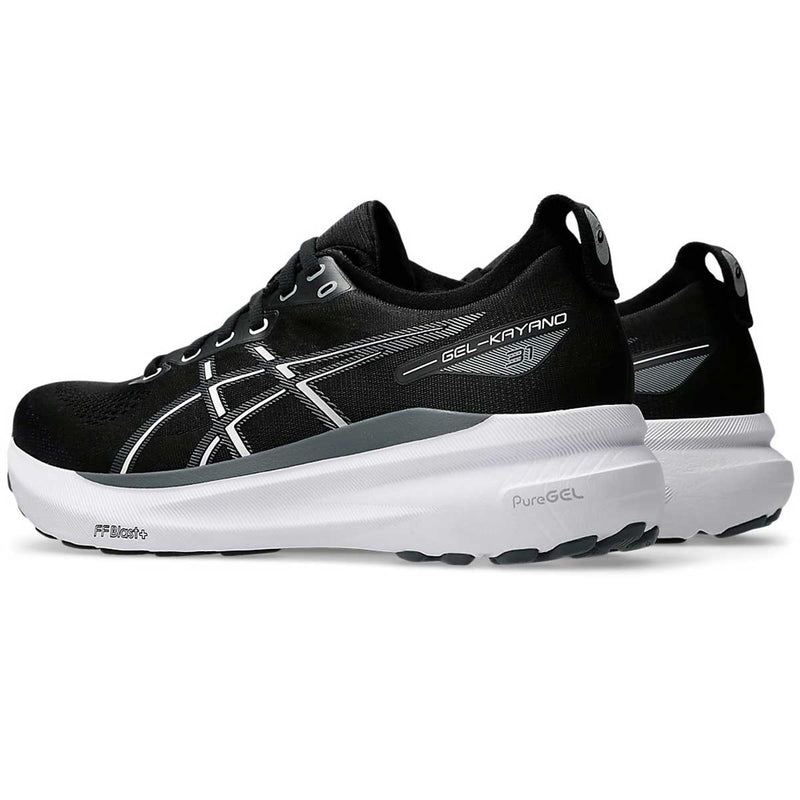 Tenis Asics GEL KAYANO 31 Negro Plata Hombre