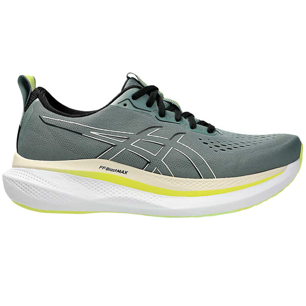 Tenis Asics GLIDERIDE MAX Verde Amarillo Hombre