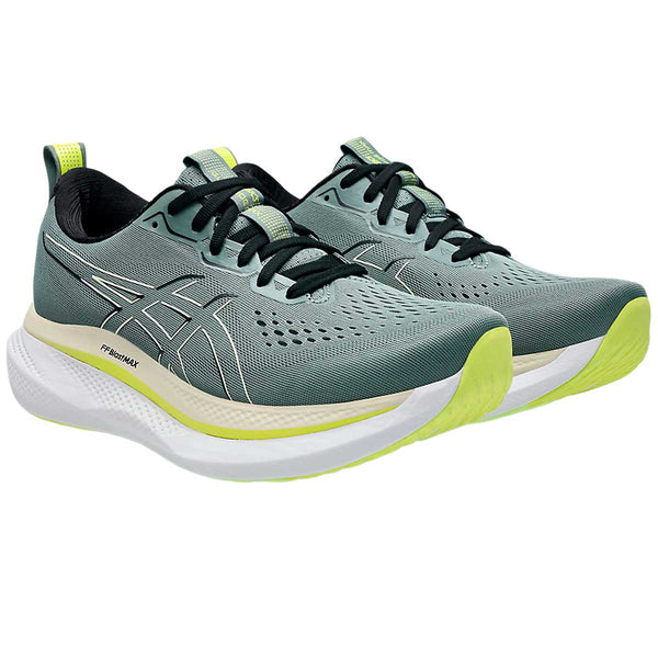 Tenis Asics GLIDERIDE MAX Verde Amarillo Hombre