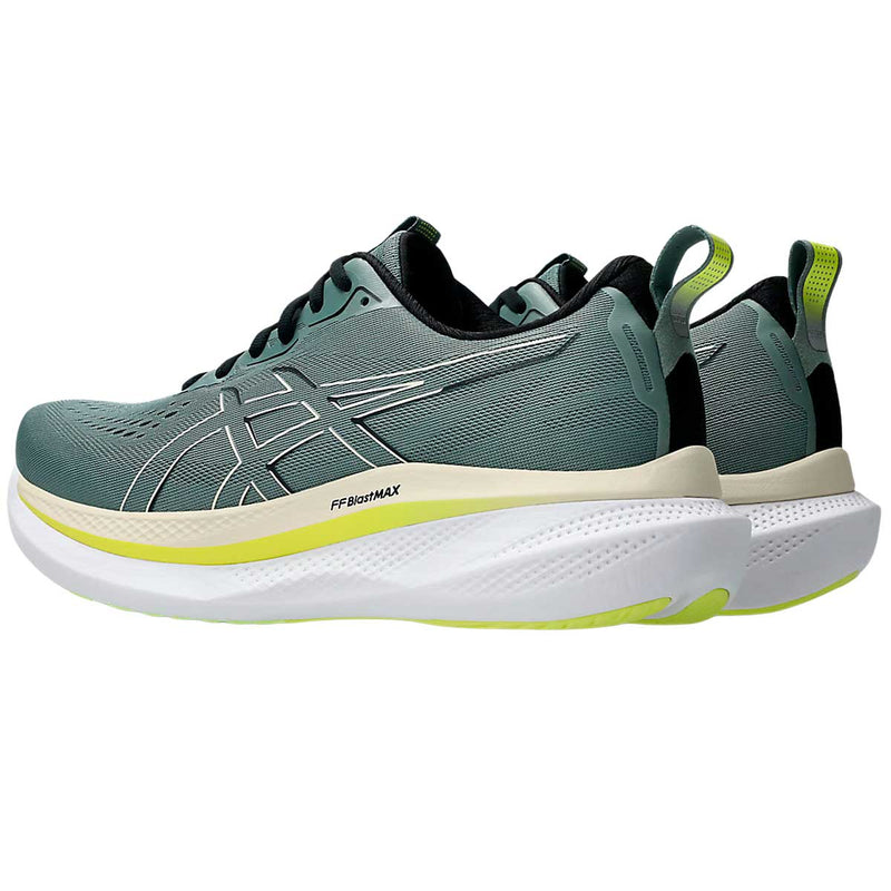 Tenis Asics GLIDERIDE MAX Verde Amarillo Hombre