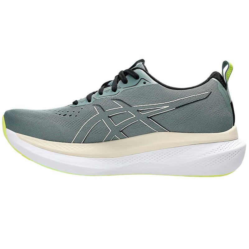 Tenis Asics GLIDERIDE MAX Verde Amarillo Hombre