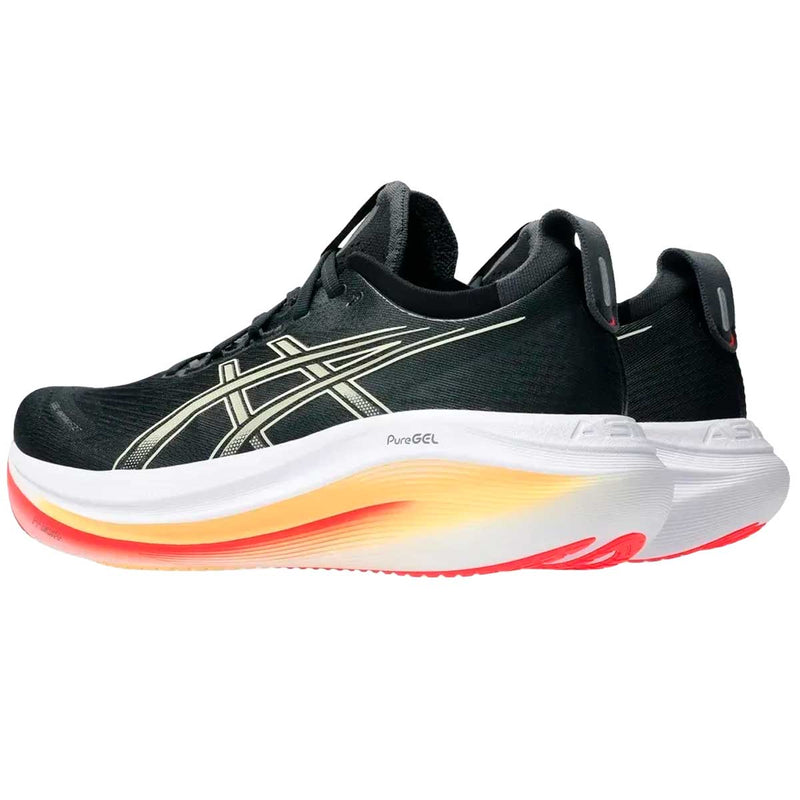 Tenis Asics GEL NIMBUS 27 Negro Khaki Hombre