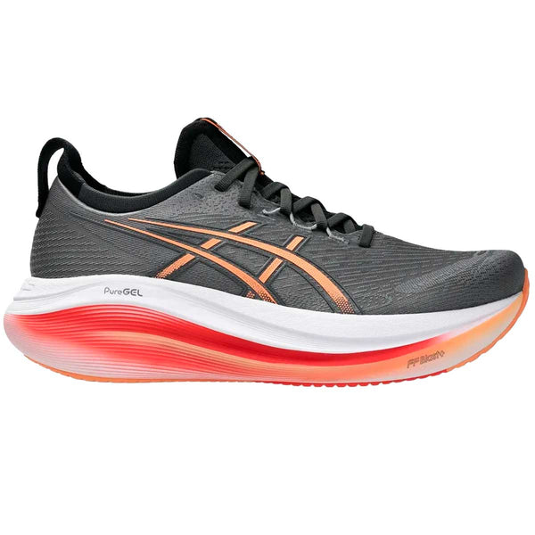 Tenis Asics GEL NIMBUS 27 Gris Naranja Hombre