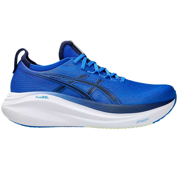 Tenis Asics GEL NIMBUS 27 Azul Blanco Hombre