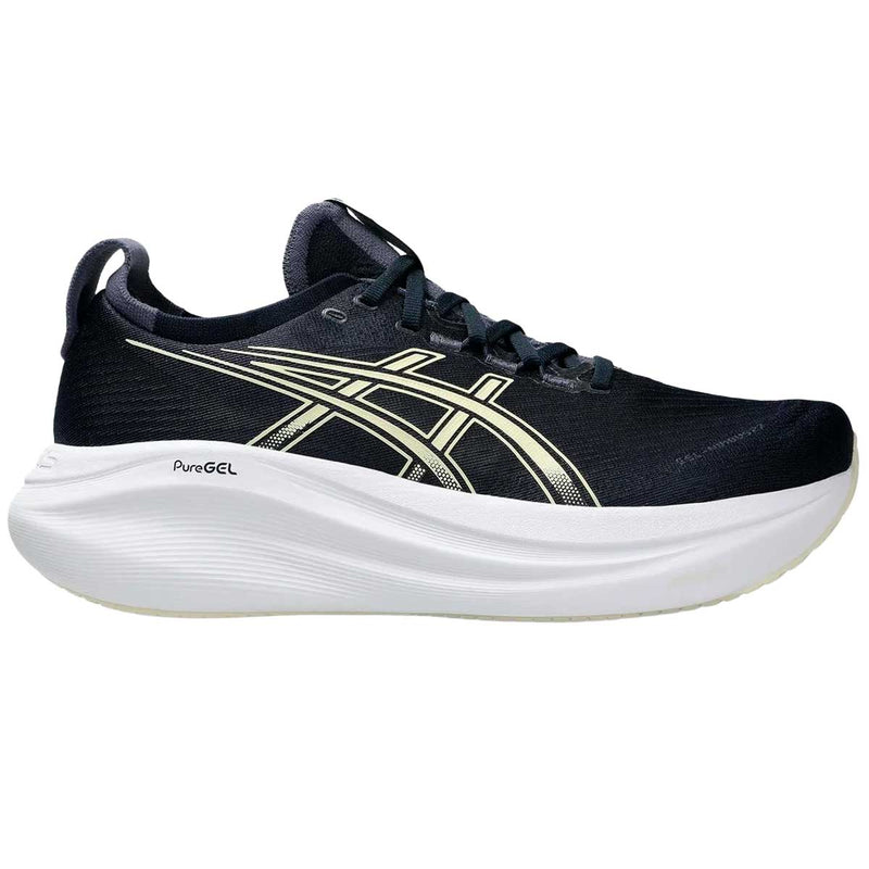 Tenis Asics GEL NIMBUS 27 Negro Vainilla Hombre