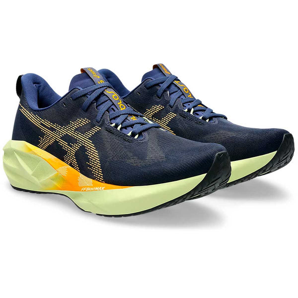 Tenis Asics Running NOVABLAST 5 Azul Verde Hombre