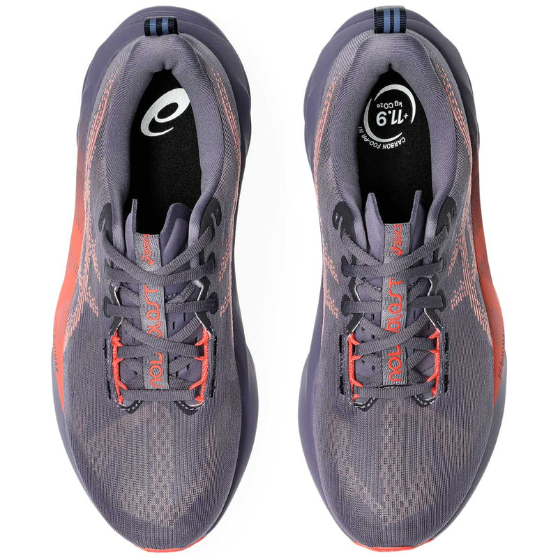 Tenis Asics Running NOVABLAST 5 Púrpura Coral Hombre
