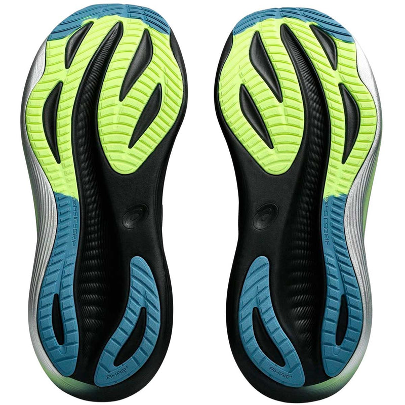 Tenis Asics GEL NIMBUS 27 LUXE Negro Plata Hombre