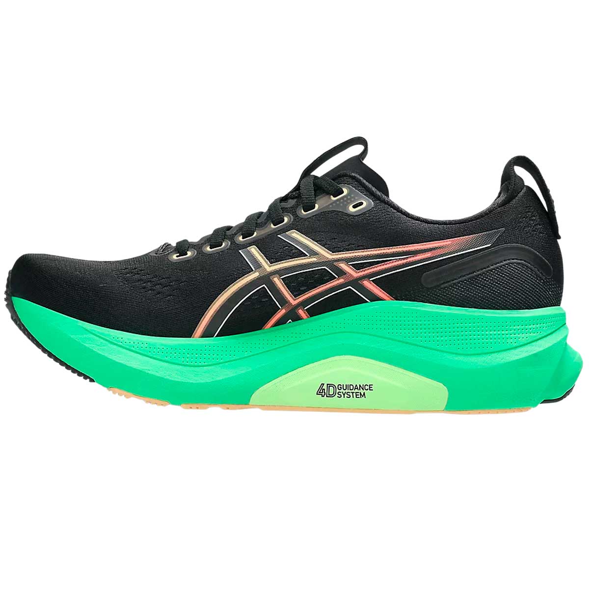 Tenis Asics Running GEL KAYANO 32 Negro Lima Hombre