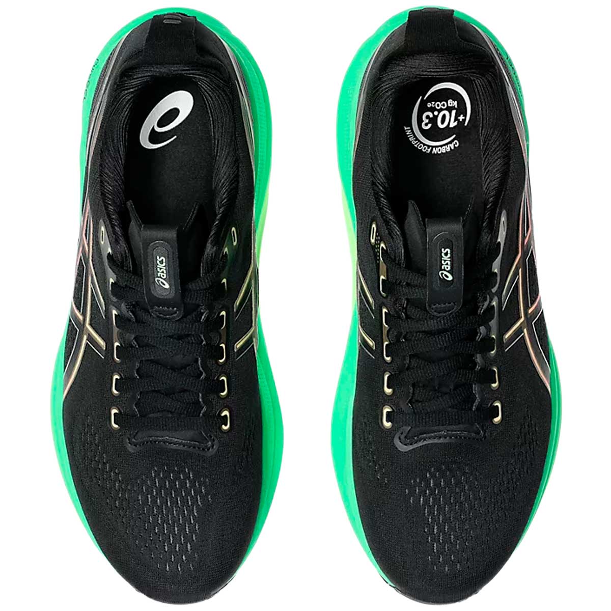 Tenis Asics Running GEL KAYANO 32 Negro Lima Hombre