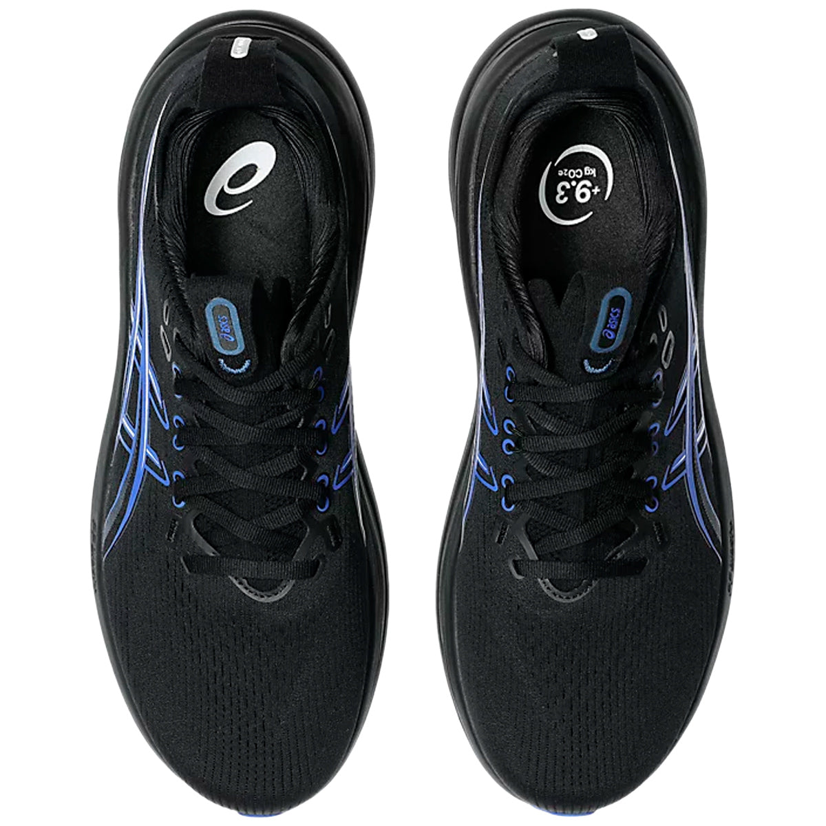 Tenis Asics GEL NIMBUS 28 Negro Azul Hombre