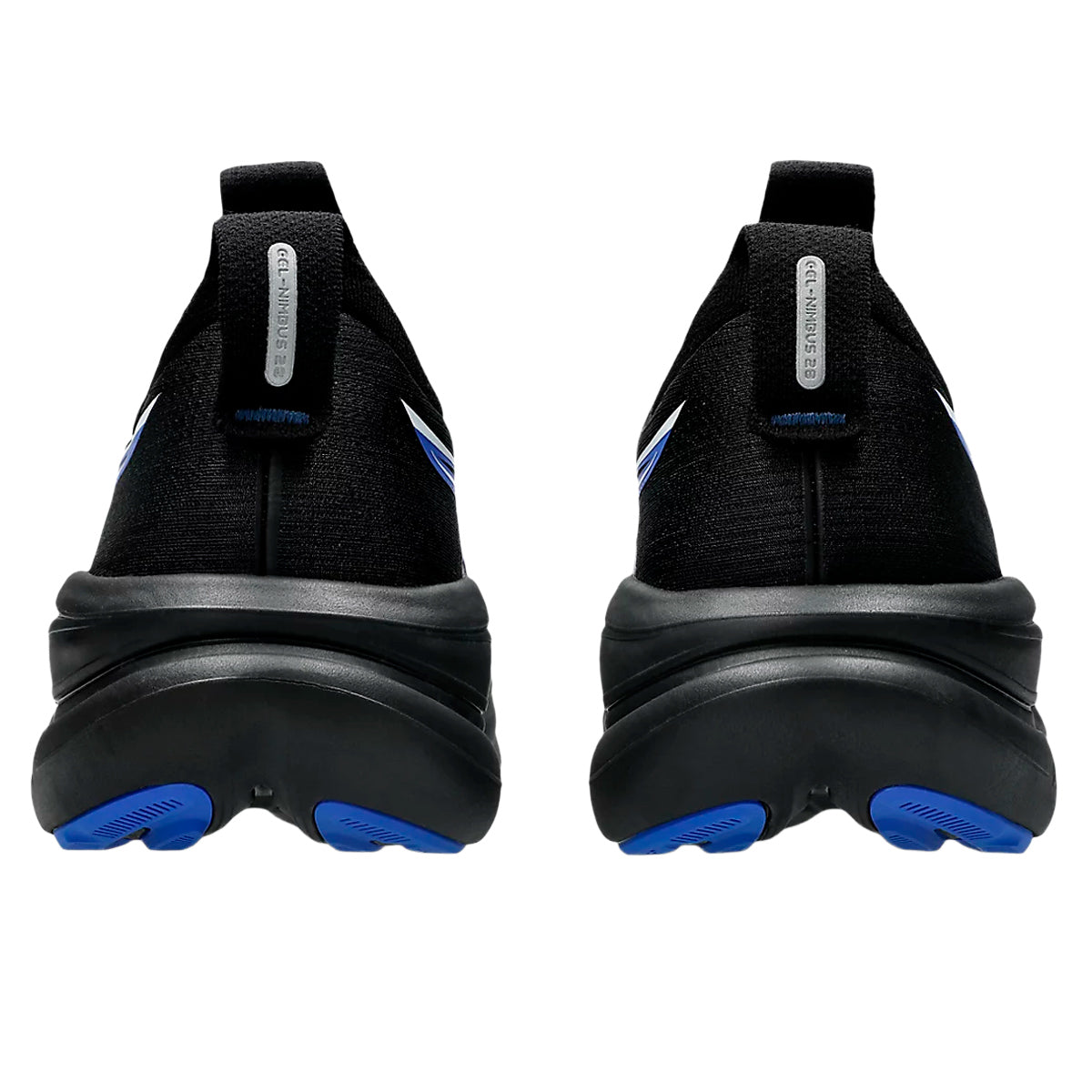 Tenis Asics GEL NIMBUS 28 Negro Azul Hombre