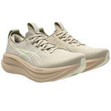 Tenis Asics GEL NIMBUS 28 Beige Crema Hombre