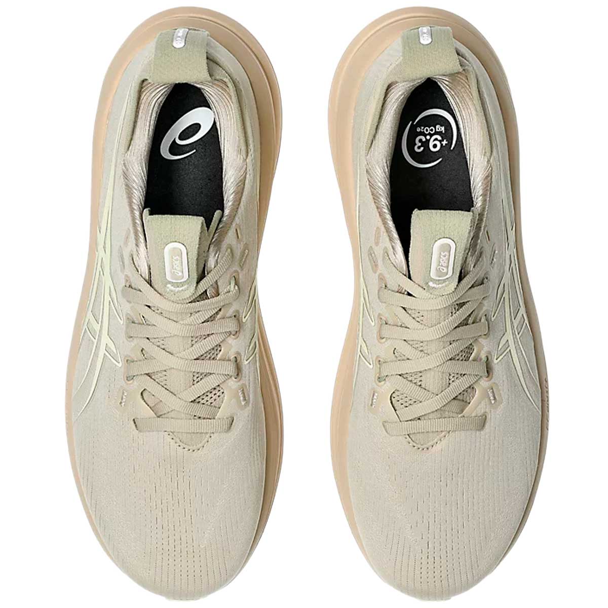 Tenis Asics GEL NIMBUS 28 Café Crema Hombre