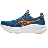 Tenis Asics GEL NIMBUS 28 Azul Naranja Hombre