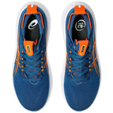 Tenis Asics GEL NIMBUS 28 Azul Naranja Hombre