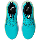 Tenis Asics GEL-NIMBUS 28 Aqua Negro Hombre