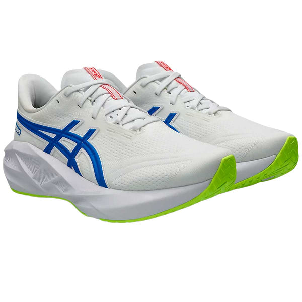 Tenis Asics Running NOVABLAST 5 ATC Blanco Azul Hombre