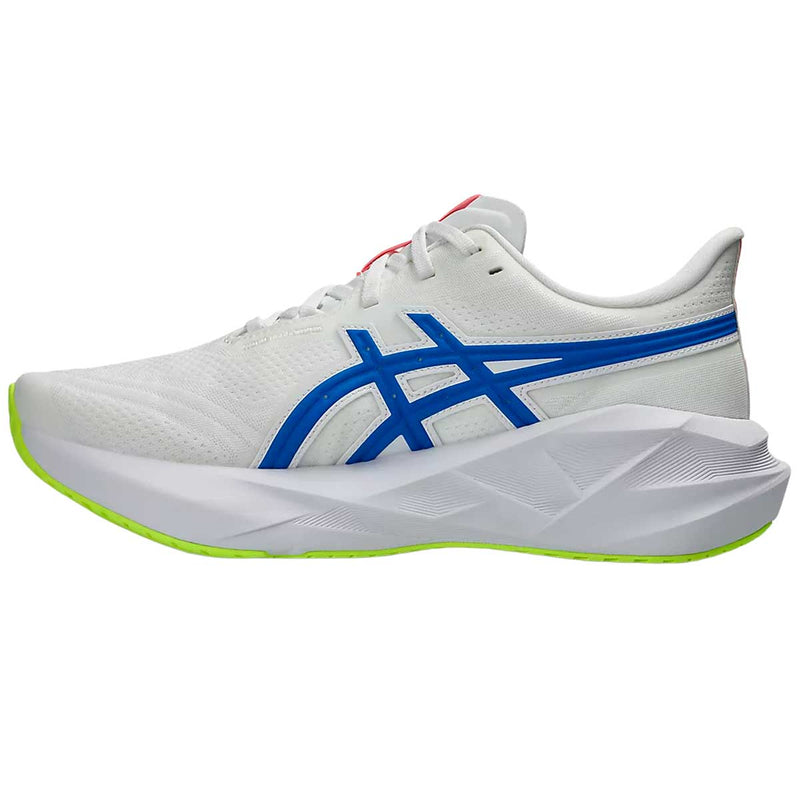 Tenis Asics Running NOVABLAST 5 ATC Blanco Azul Hombre