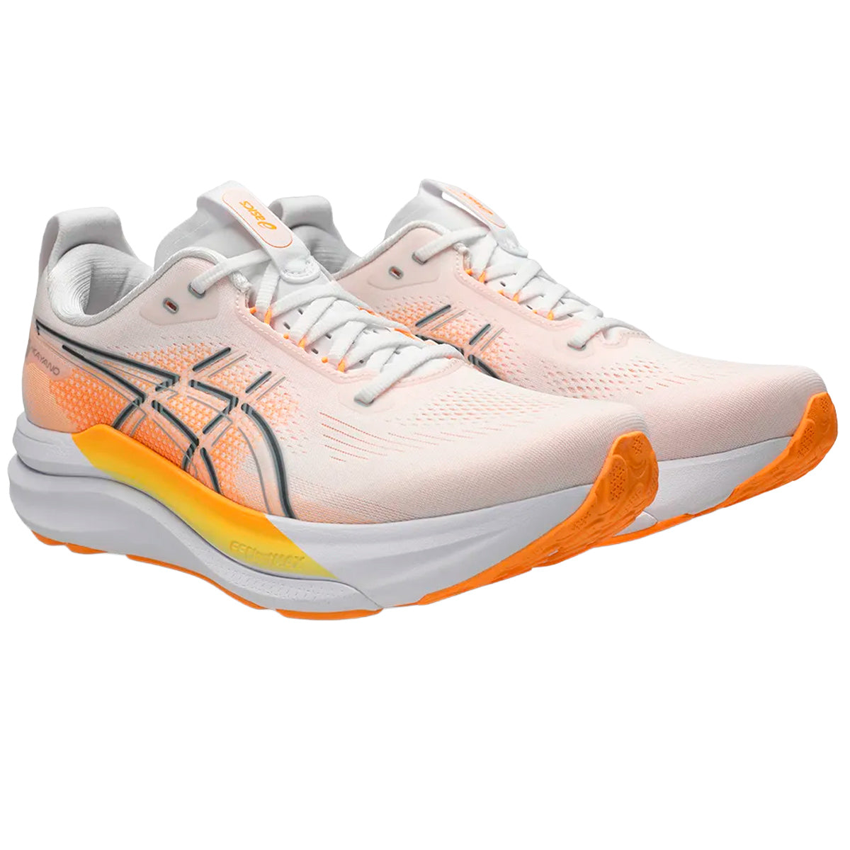 Tenis Asics GEL-KAYANO 33 Blanco Naranja Hombre