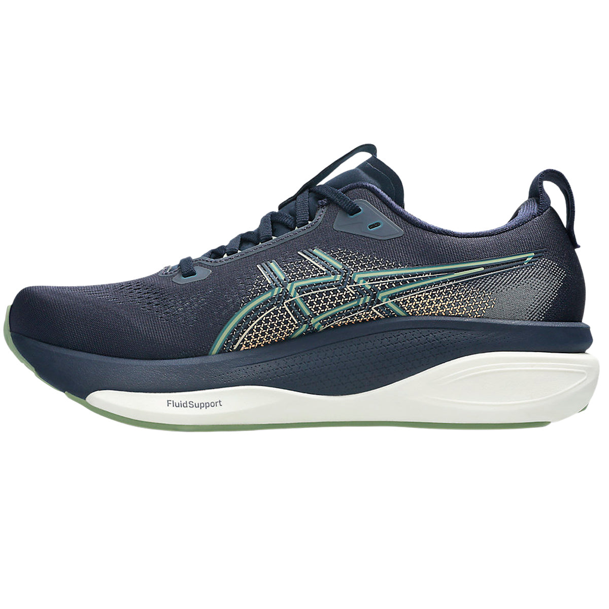 Tenis Asics GEL-KAYANO 33 Negro Verde Hombre
