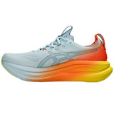 Tenis Asics GEL NIMBUS 28 Celeste Naranja Hombre