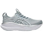 Tenis Asics GEL NIMBUS 28 Gris Plata Hombre