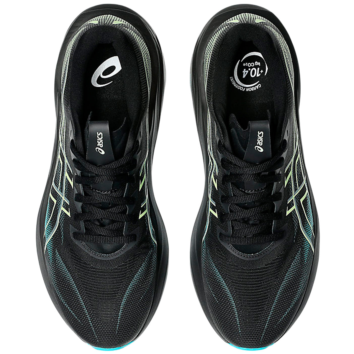 Tenis Asics GT-2000 15 Negro Celeste Hombre