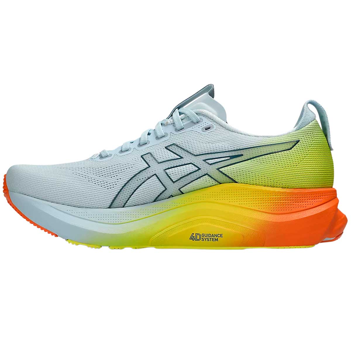 Tenis Asics GEL KAYANO 32 Celeste Amarillo Hombre