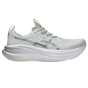 Tenis Asics GEL-NIMBUS 28 PLATINUM Gris Blanco Hombre