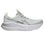 Tenis Asics GEL-NIMBUS 28 PLATINUM Gris Blanco Hombre