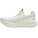 Tenis Asics Running GEL NIMBUS 28 Beige Crema Hombre