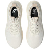 Tenis Asics Running GEL NIMBUS 28 Beige Crema Hombre