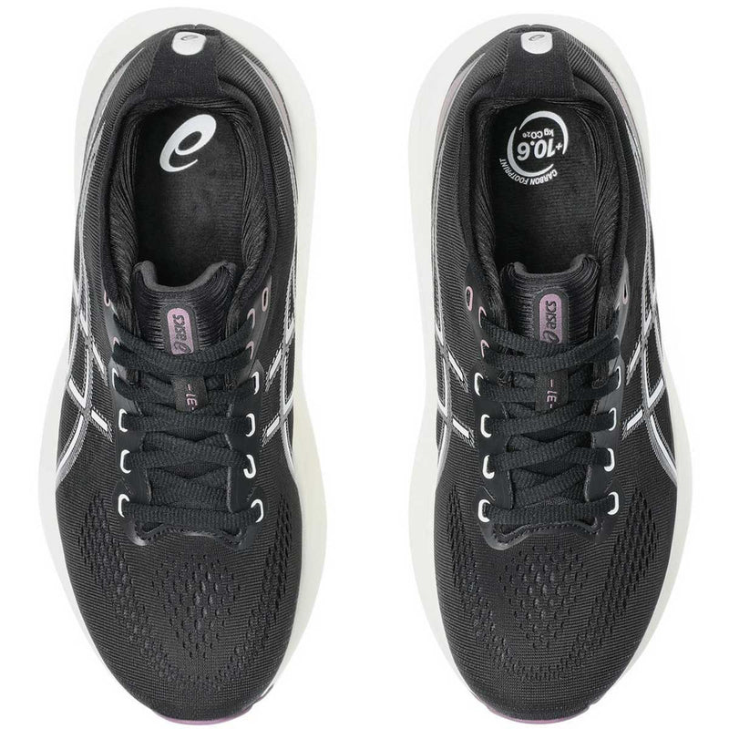 Tenis Asics GEL KAYANO 31 Negro Silver Mujer