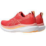 Tenis Asics GLIDERIDE MAX Coral Blanco Mujer