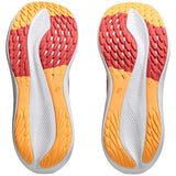 Tenis Asics GLIDERIDE MAX Coral Blanco Mujer