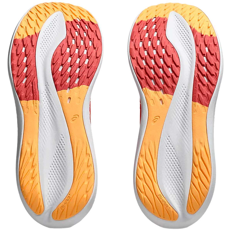 Tenis Asics GLIDERIDE MAX Coral Blanco Mujer