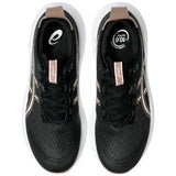 Tenis Asics GEL NIMBUS 27 Negro Beige Mujer