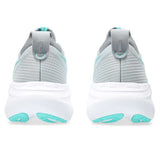 Tenis Asics Running GEL NIMBUS 27 Gris Aqua Mujer
