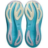 Tenis Asics Running GEL NIMBUS 27 Azul Beige Mujer